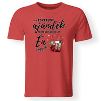 Az egyetlen ajándék amire szükséged van - vicces karácsonyi férfi póló