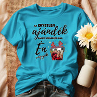 Az egyetlen ajándék amire szükséged van - vicces karácsonyi női póló