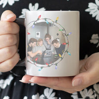 Egyedi karácsonyi bögre munkatársaknak képpel és felirattal