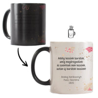 Karácsonyi bögre kollégáknak egyedi felirattal és szerkeszthető karakteretekkel