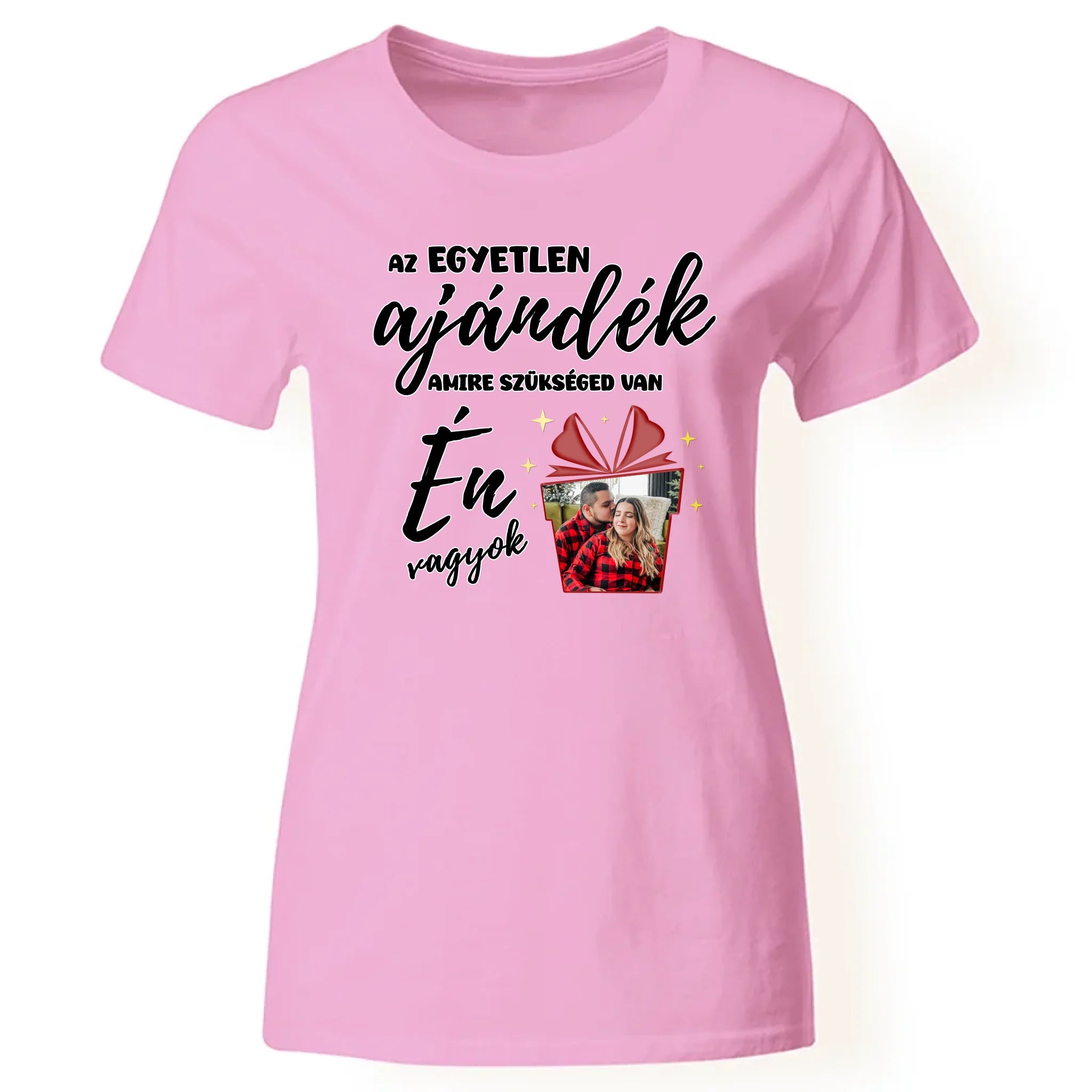 Az egyetlen ajándék amire szükséged van - vicces karácsonyi női póló