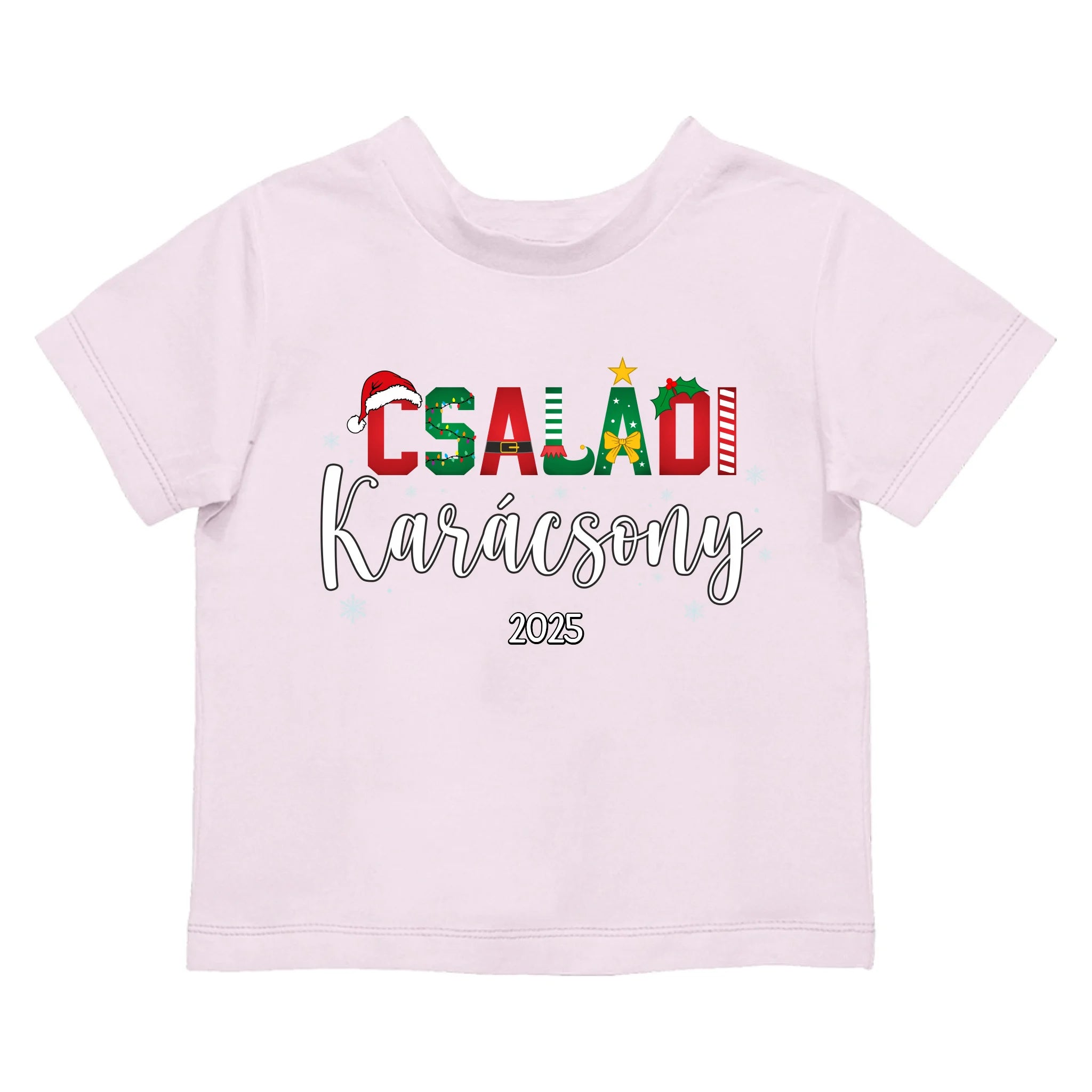 Családi Karácsony gyerek póló