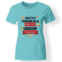 Nincsen szomorúbb dolog mint egy karácsony süti nélkül - vicces karácsonyi póló nőknek