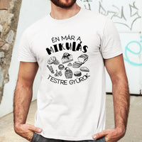 Mikulás testre gyúrok karácsonyi ajándék póló- vicces póló férfiaknak