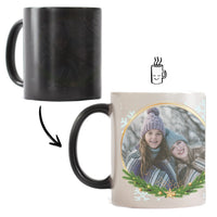 Karácsonyi bögre egy képpel és egyedi névvel