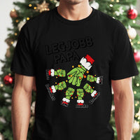 Karácsonyi ajándék papáknak - legjobb papa póló grincs verzió