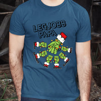 Karácsonyi ajándék papáknak - legjobb papa póló grincs verzió