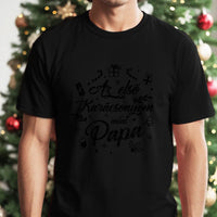 Az első karácsonyom mint papa póló -egyedi ajándék nagypapáknak