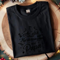 Az első karácsonyom mint papa póló -egyedi ajándék nagypapáknak