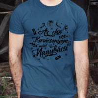 Az első karácsonyom mint nagybácsi póló -egyedi ajándék nagybácsiknak