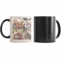 4 fényképes fotókollázs bögre - egyedi ajándék nagymamáknak