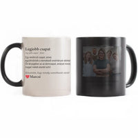 Legjobb csapat - ajándék munkatársnak fényképes feliratos bögre