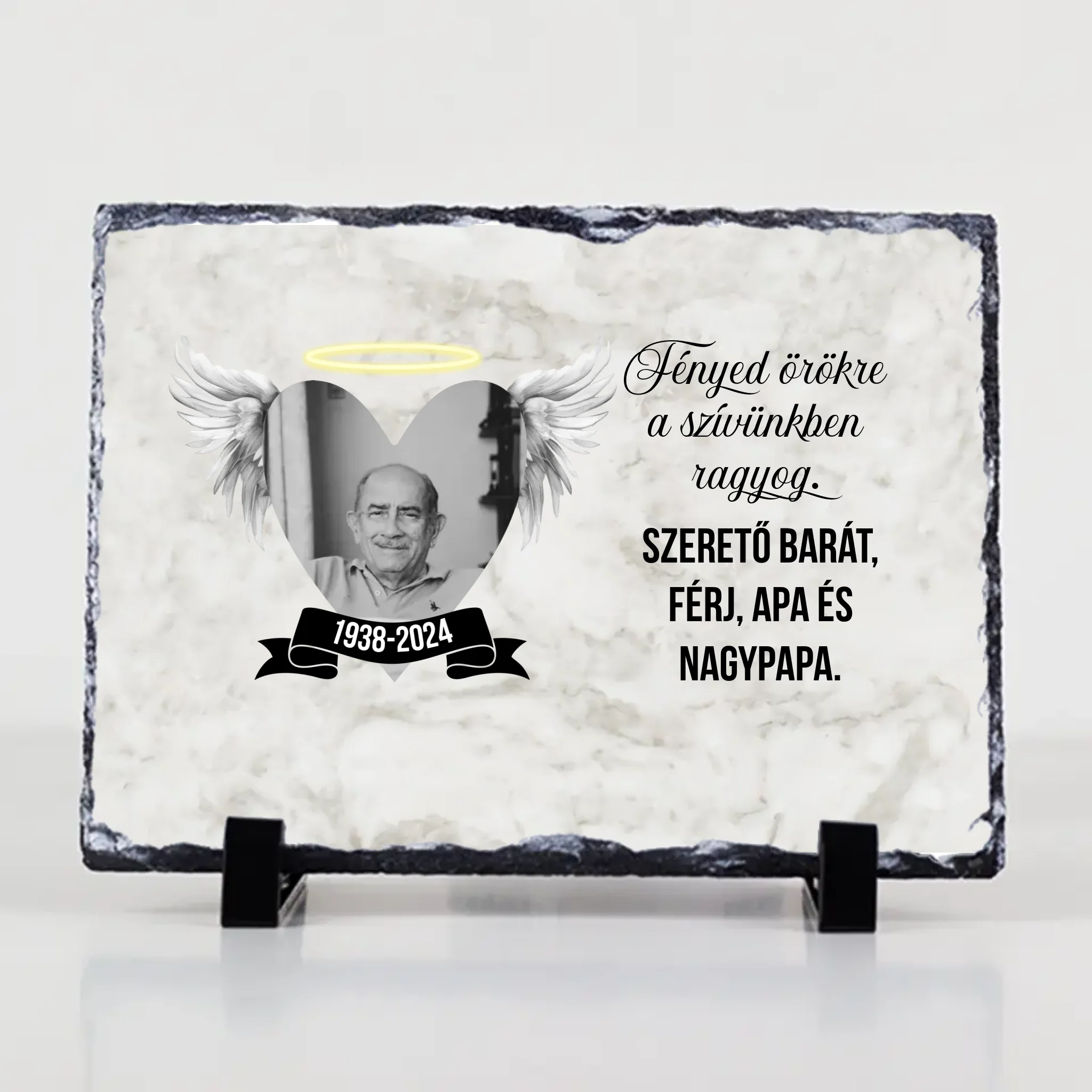 Fényed örökre ragyog gránitlap