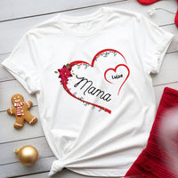 Karácsonyi póló női - szerkeszthető feliratos póló mamáknak