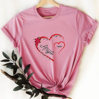 Karácsonyi póló női - szerkeszthető feliratos póló anyáknak