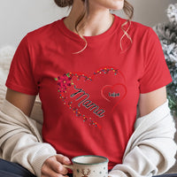 Karácsonyi póló női - szerkeszthető feliratos póló mamáknak