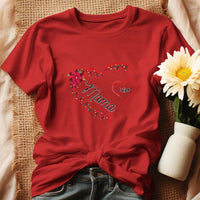 Karácsonyi póló női - szerkeszthető feliratos póló mamáknak