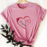 Karácsonyi póló női - szerkeszthető feliratos póló mamáknak