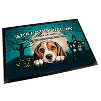 Személyre szabható Halloween lábtörlő - egyedi ajándék pároknak