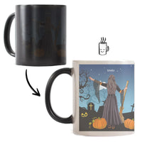 Mi kis családunk - egyedi képes karácsonyi ajándék bögre scrabble mintával