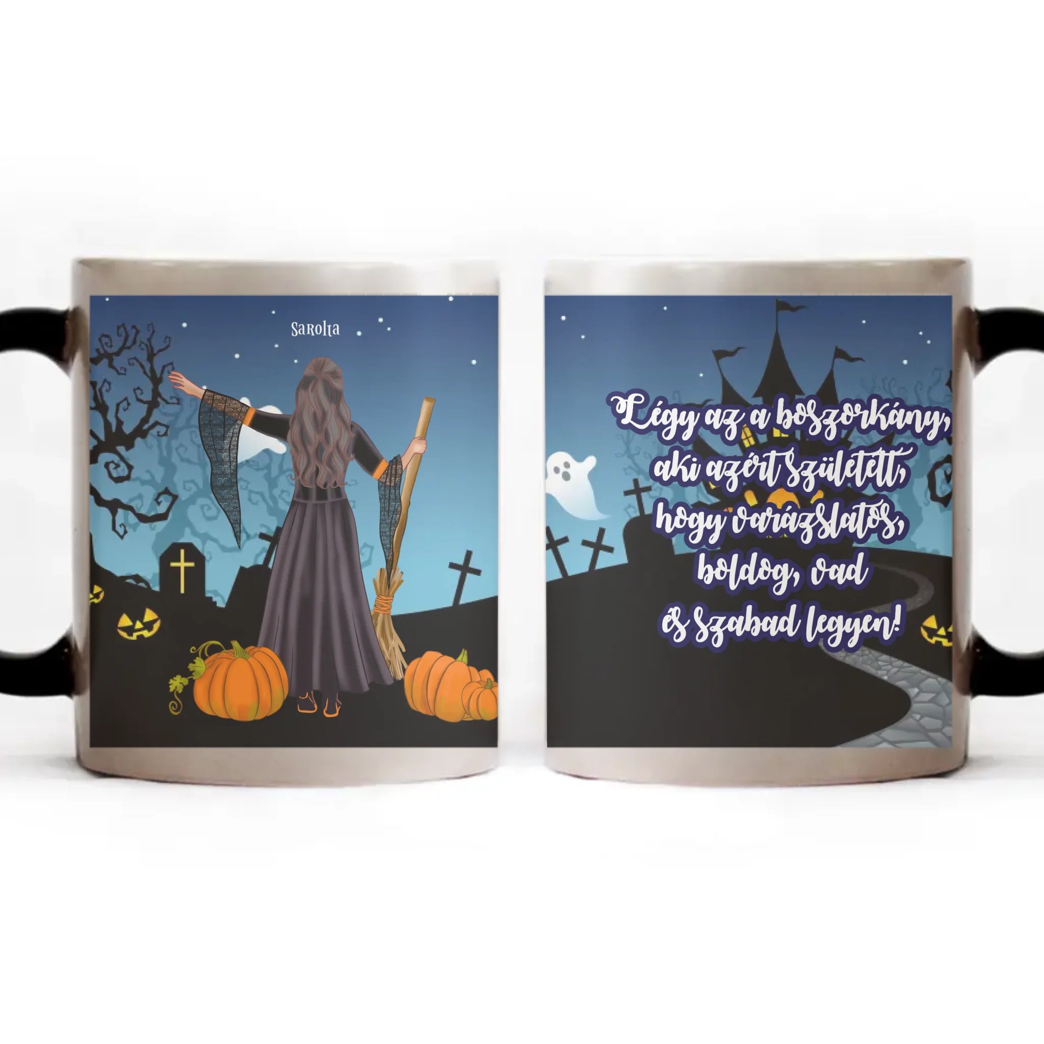 Mi kis családunk - egyedi képes karácsonyi ajándék bögre scrabble mintával