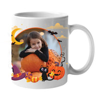 Varázsital halloween mintás bögre - egyedi képpel, névvel