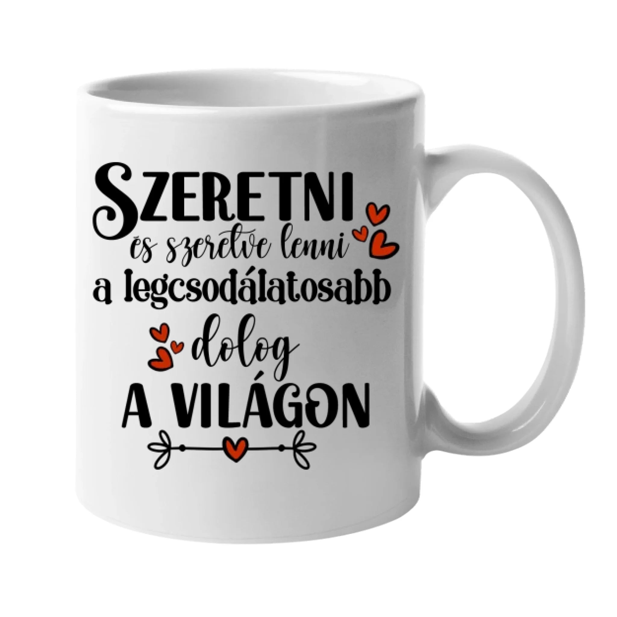 Karácsonyi ajándék bögre családoknak 3 gyerekes