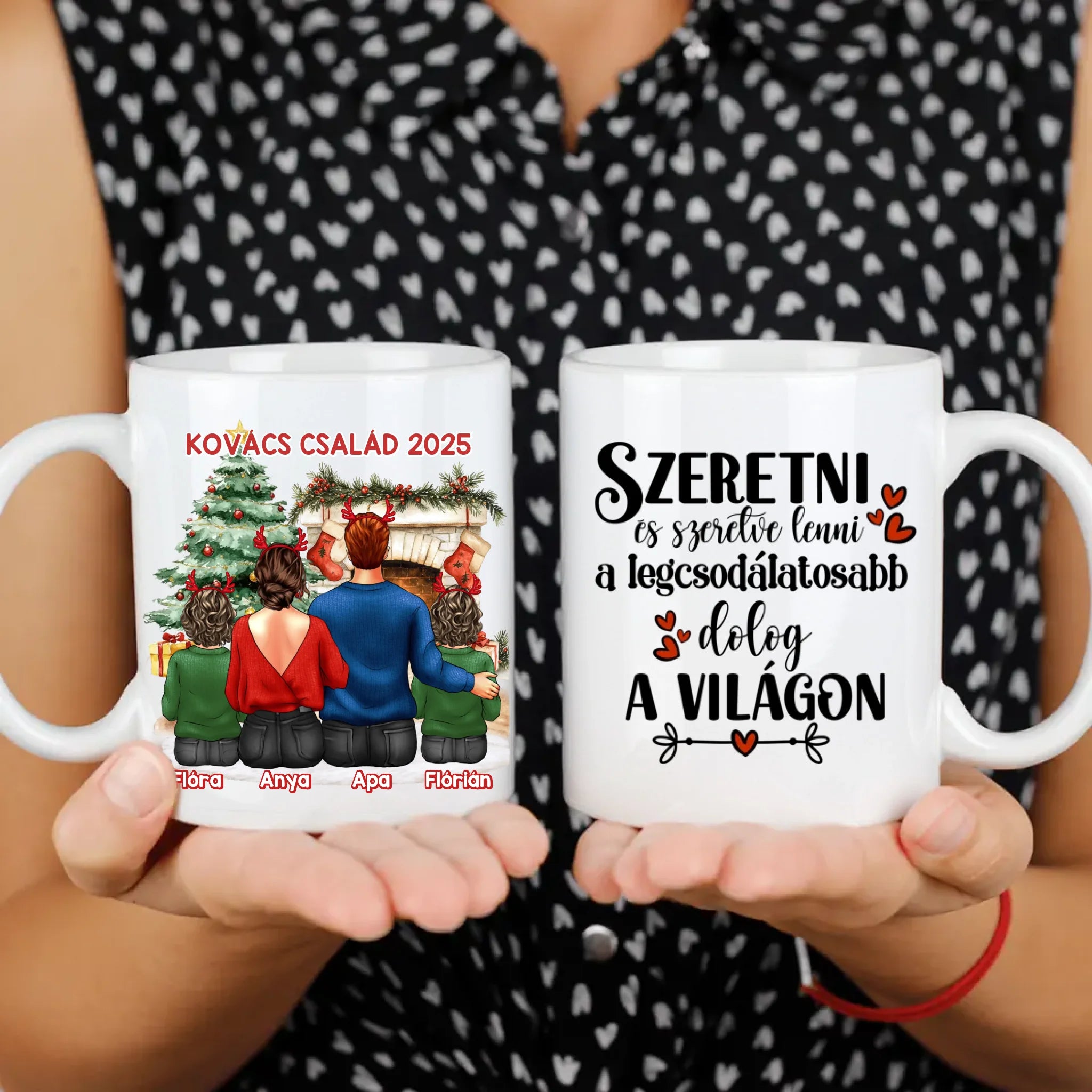 Karácsonyi Családi bögre