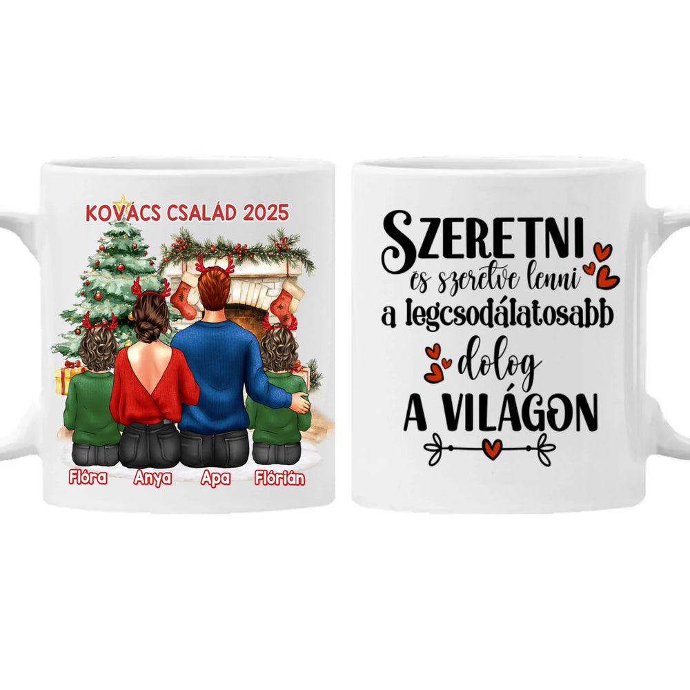 Karácsonyi Családi bögre