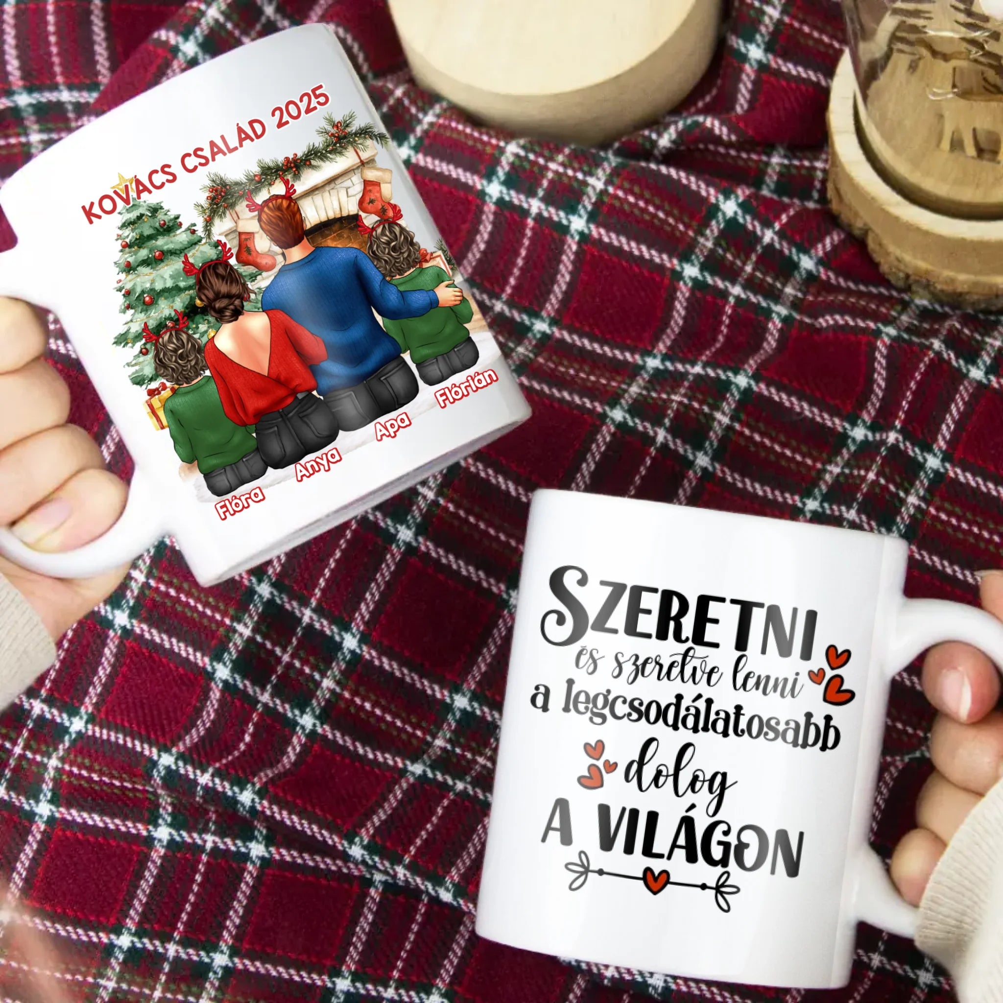 Karácsonyi Családi bögre