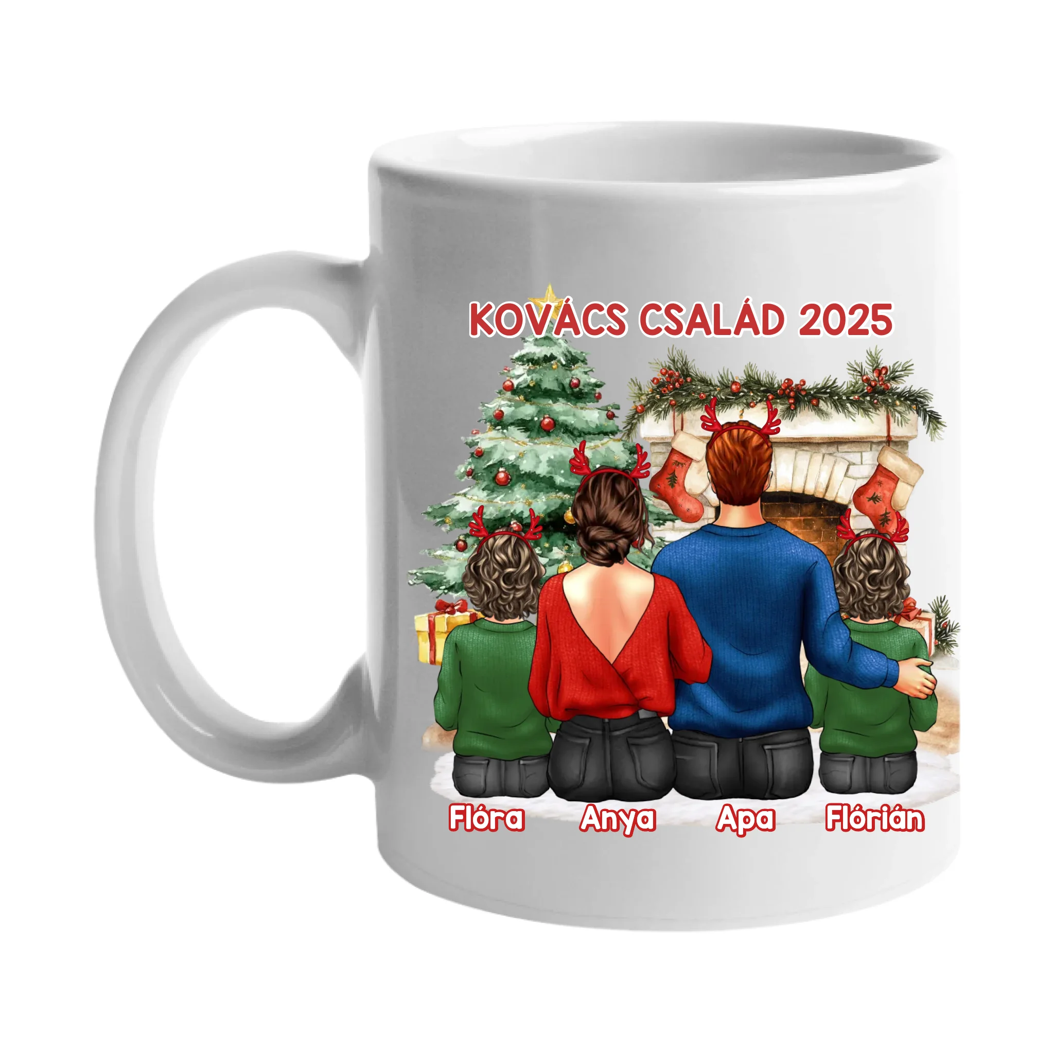 Karácsonyi Családi bögre