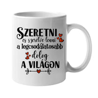 Karácsonyi ajándék bögre pároknak