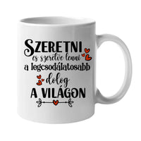 Karácsonyi ajándék bögre pároknak