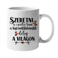 Karácsonyi ajándék páros bögre macskákkal