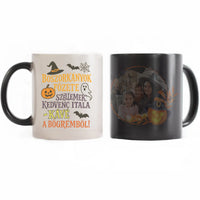 Egyedi egy képes halloweeni bögre felirattal