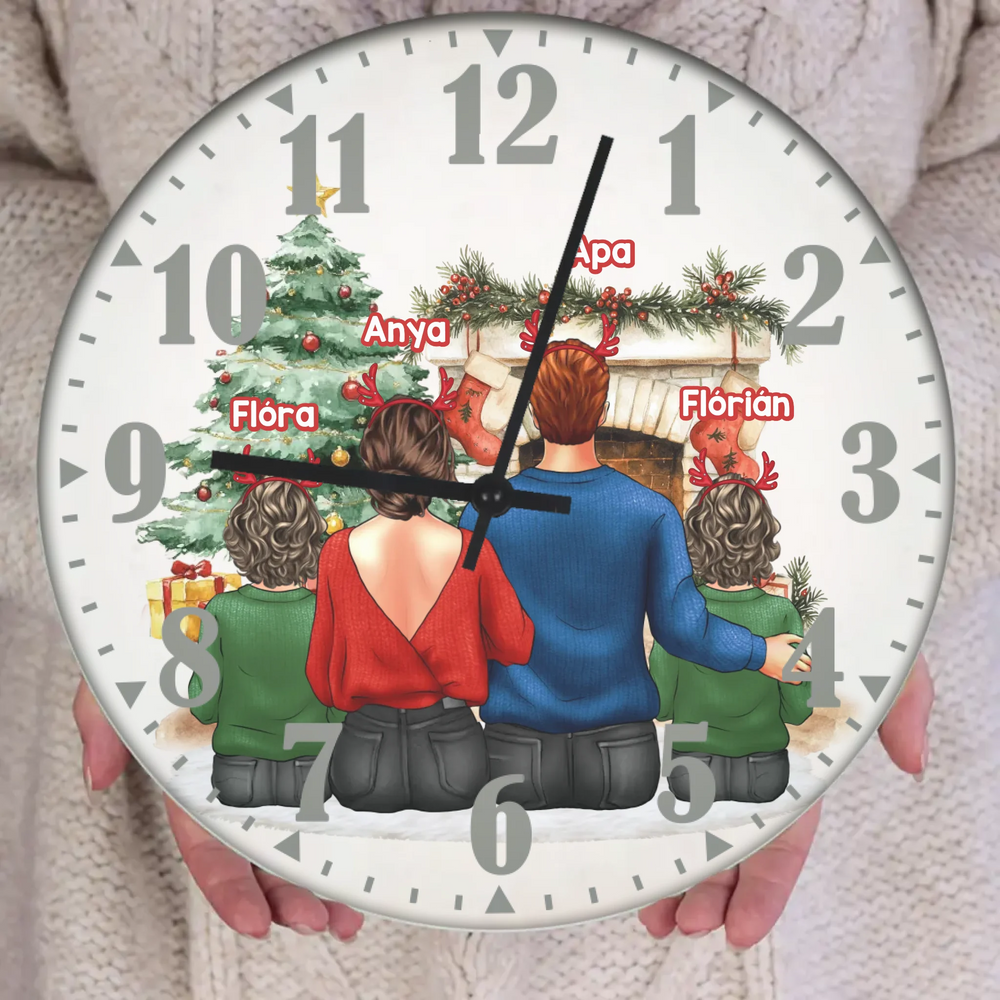  Karácsonyi falióra családoknak