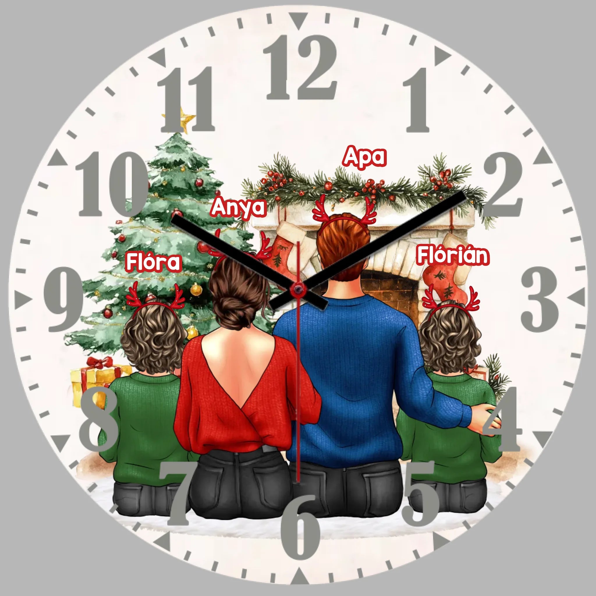  Karácsonyi falióra családoknak