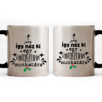 Fantasztikus munkatárs - feliratos bögre munkatársaknak