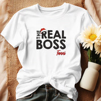 The real boss karácsonyi póló nőknek