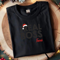 The real boss karácsonyi póló nőknek