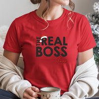 The real boss karácsonyi póló nőknek