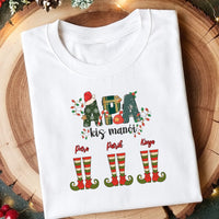 Apa karácsonyi manói férfi póló apáknak karácsonyra