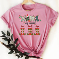 Mama karácsonyi manói női póló mamáknak