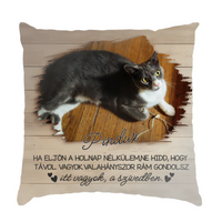 Emlékpárna kedvenced fotójával – ha eljön a holnap