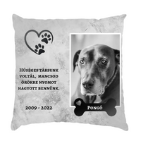 Hűséges társunk voltál házi kedvencek megemlékezős FullPrint párna