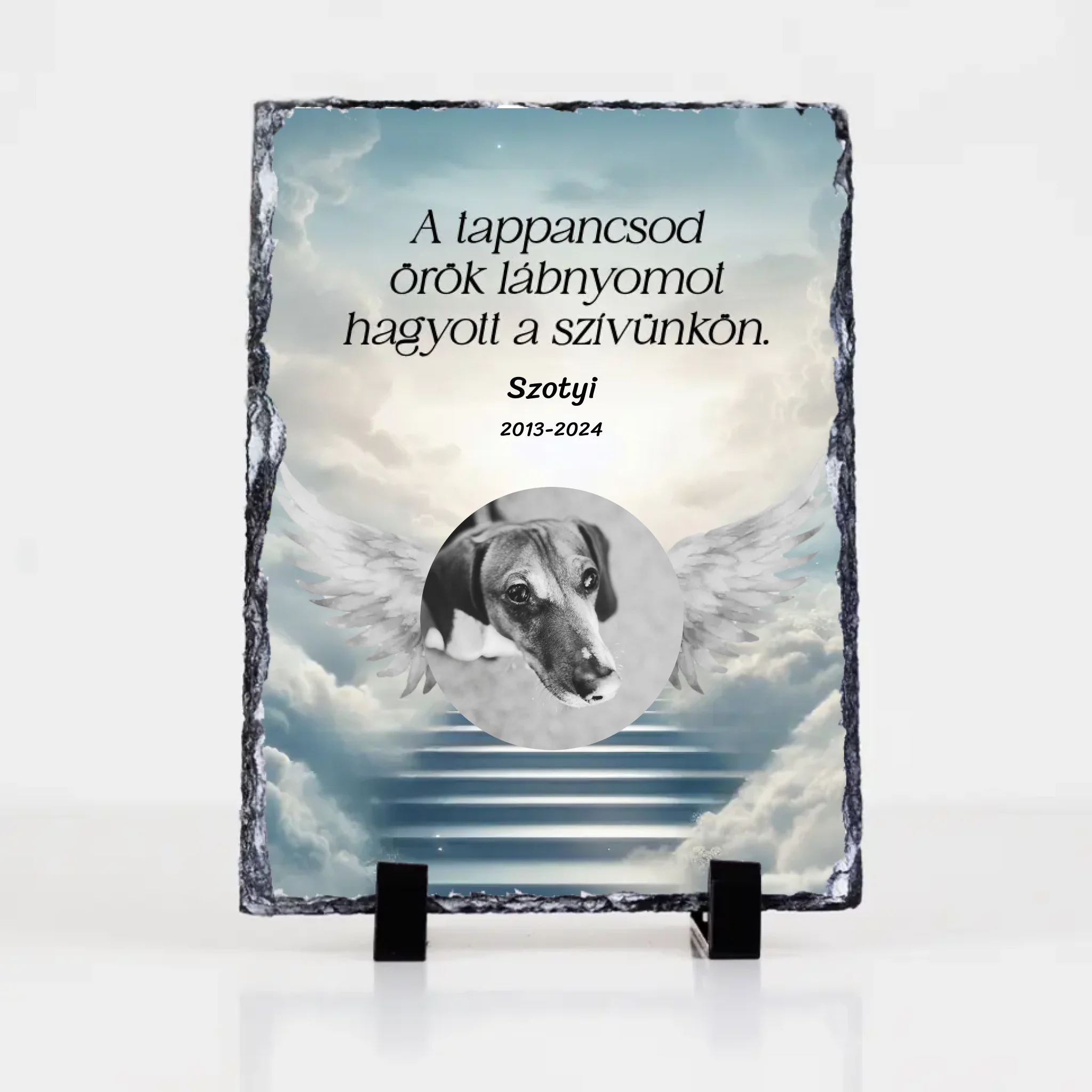  Örök tappancsnyom gránitlap házi kedvencek részére