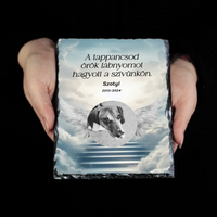  Örök tappancsnyom gránitlap házi kedvencek részére