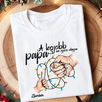 A legjobb apa póló - karácsonyi férfi póló