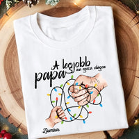 A legjobb papa póló - karácsonyi férfi póló