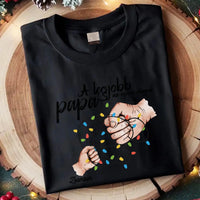 A legjobb papa póló - karácsonyi férfi póló